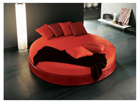 Cama redonda piel loft