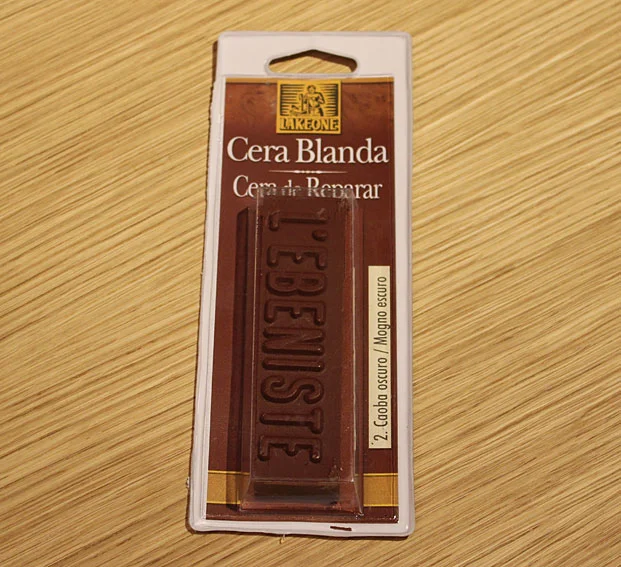 Cera blanda caoba oscuro