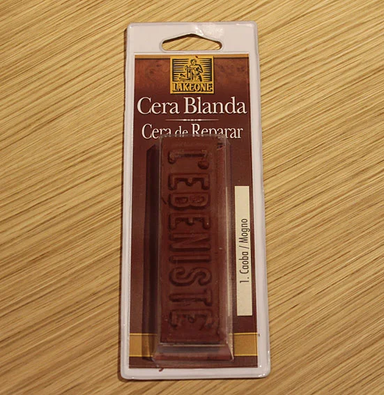 Cera blanda caoba