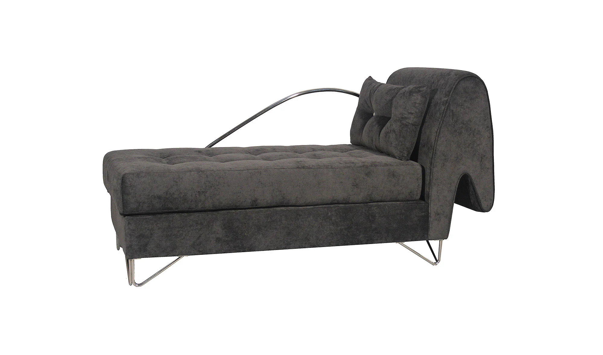 Chaise longue moderno Saurio negro