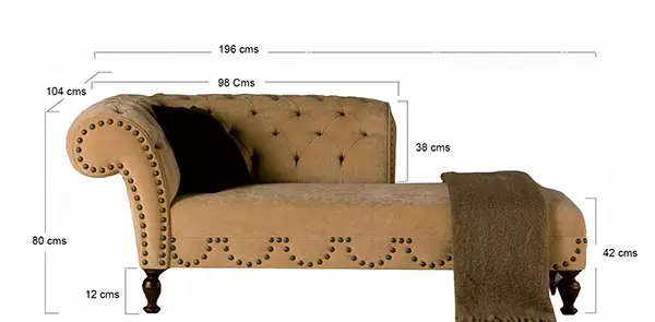 Chaise longue Meridienne