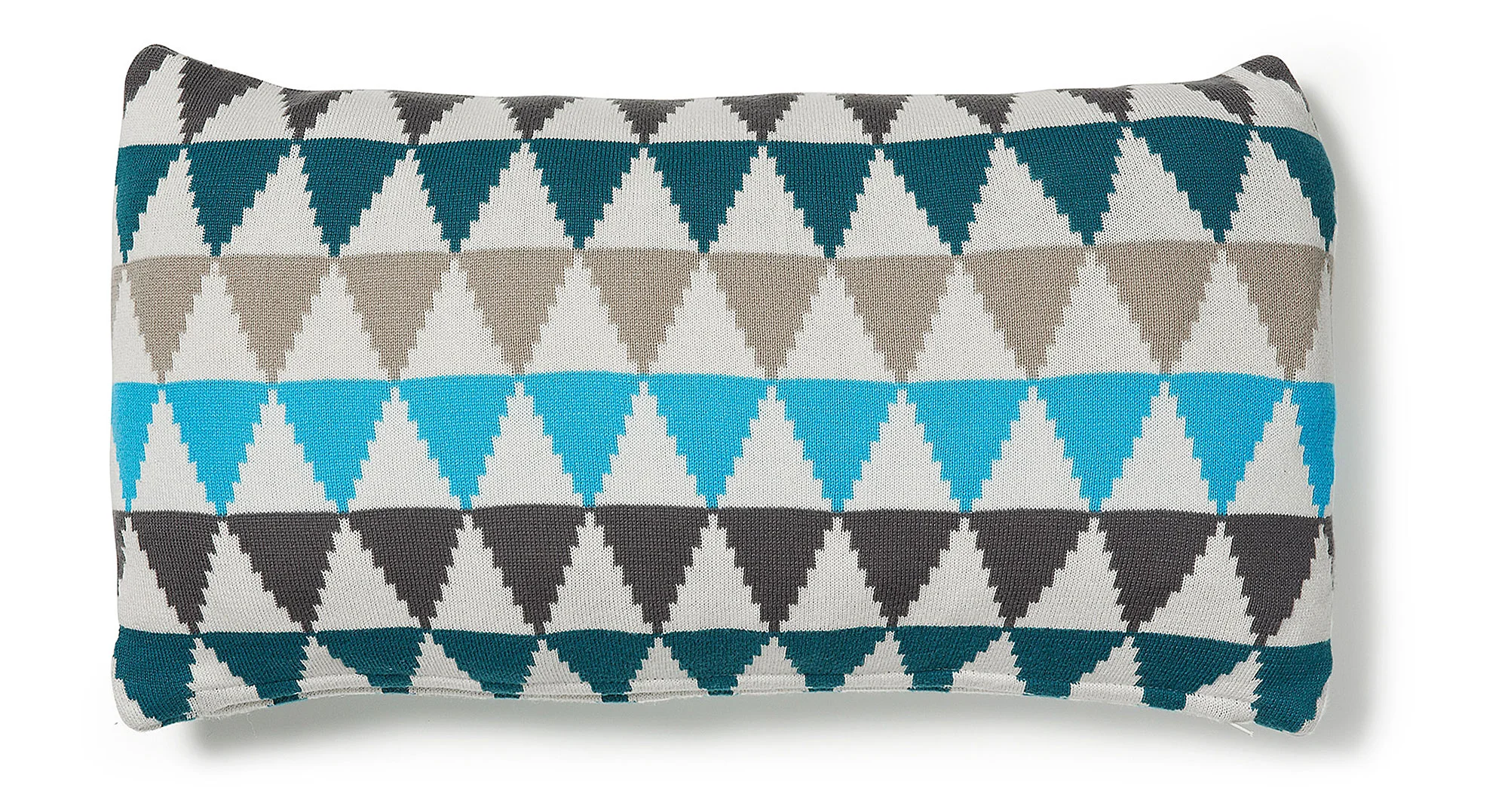 Cojín rectangular vintage multicolor