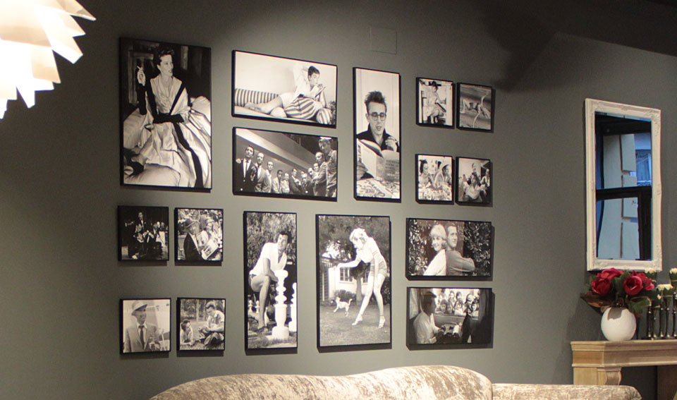 Collage fotográfico glamour de Hollywood