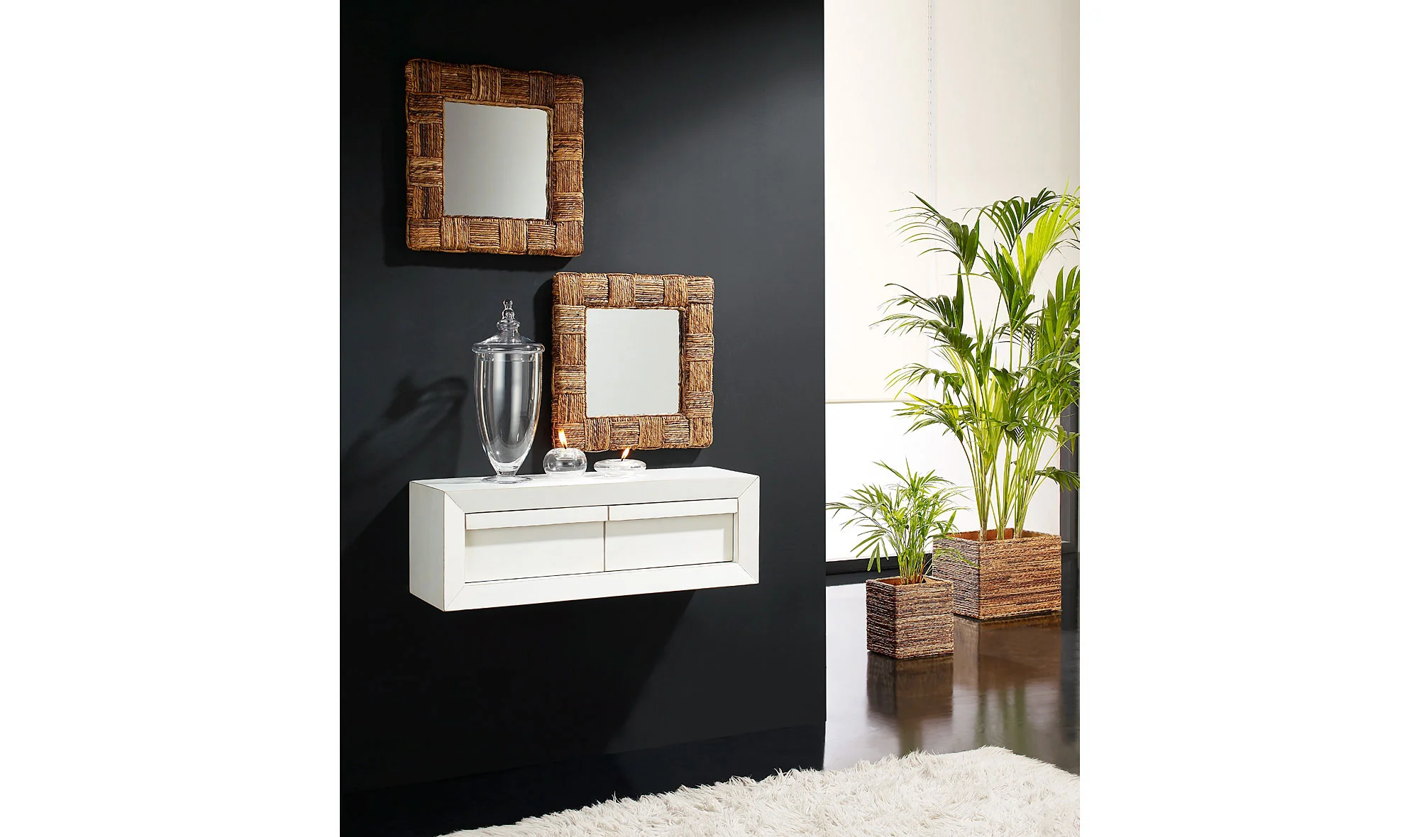 Consola de pared colonial Loam