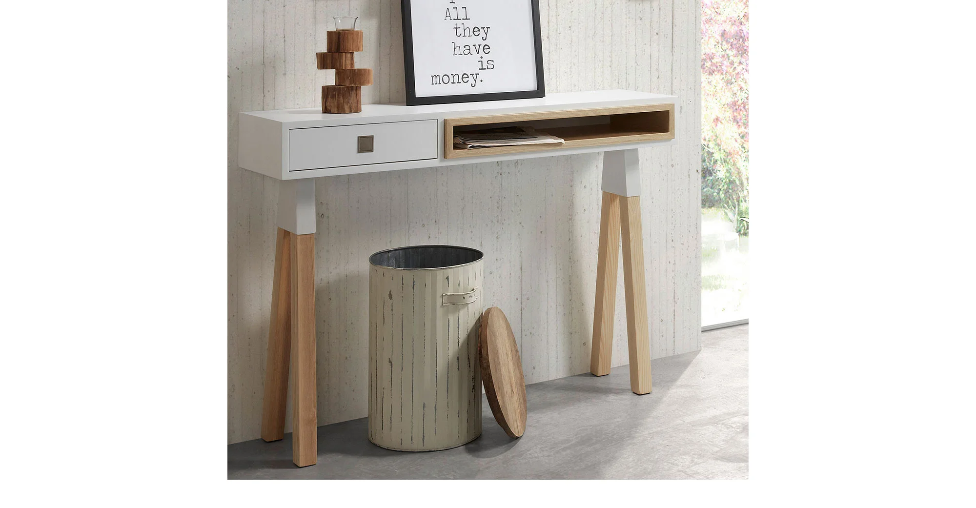 Consola escandinava Stick