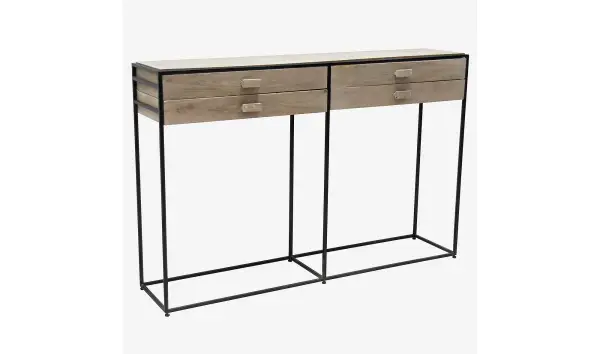 Consola industrial Andry 4 cajones
