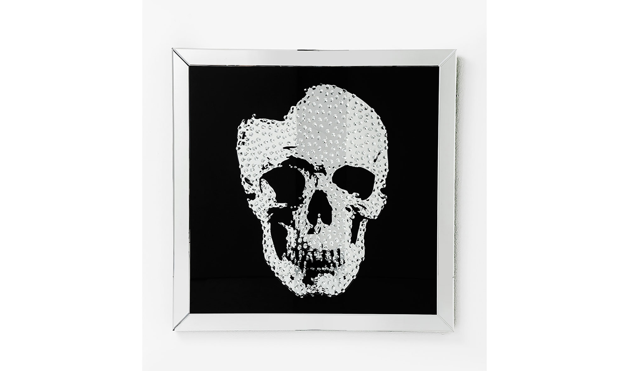 Cuadro espejo calavera