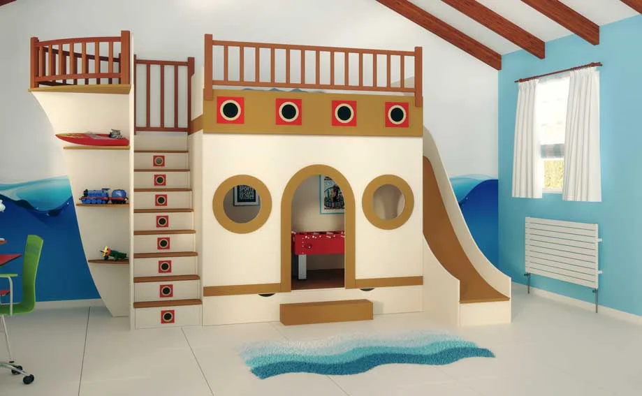 Dormitorio Barco Pirata I