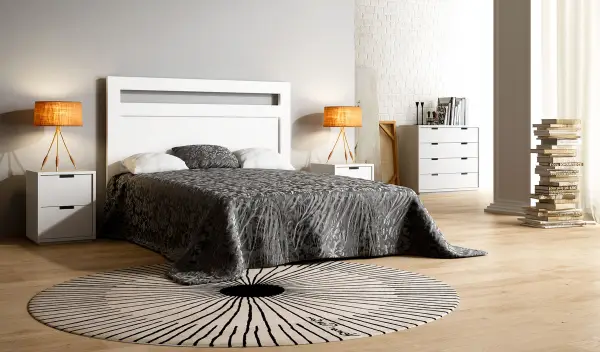 Dormitorio Carlton blanco