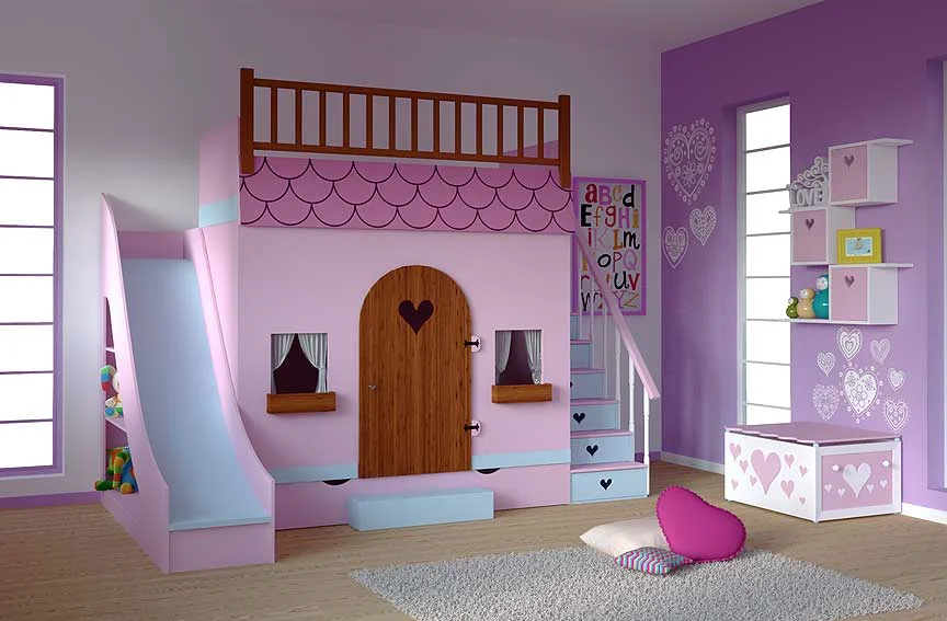 Dormitorio Casita Tobogán