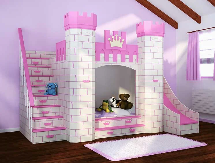Dormitorio Castillo Princesas