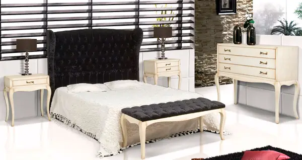 Dormitorio Vintage Chic Capitoné