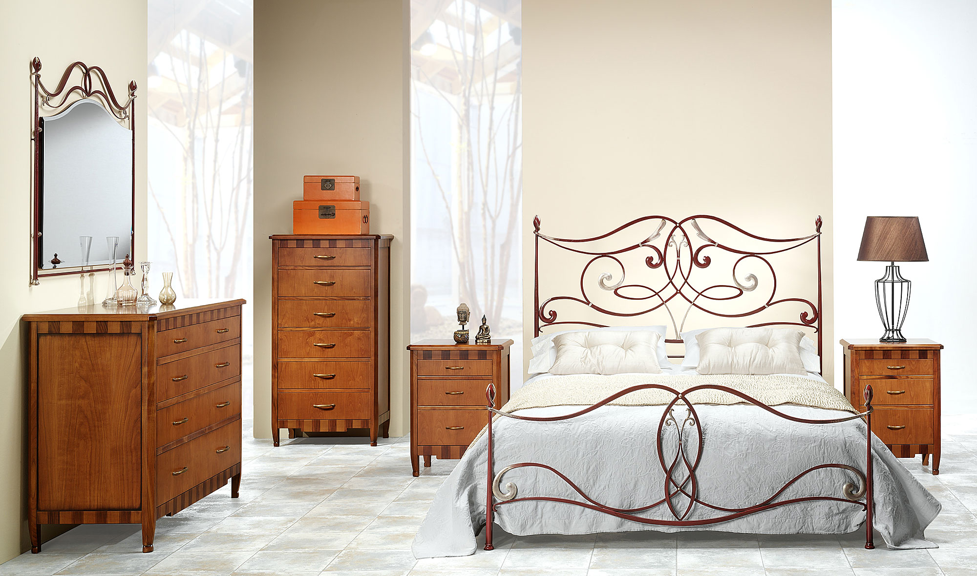 Dormitorio forja Iria