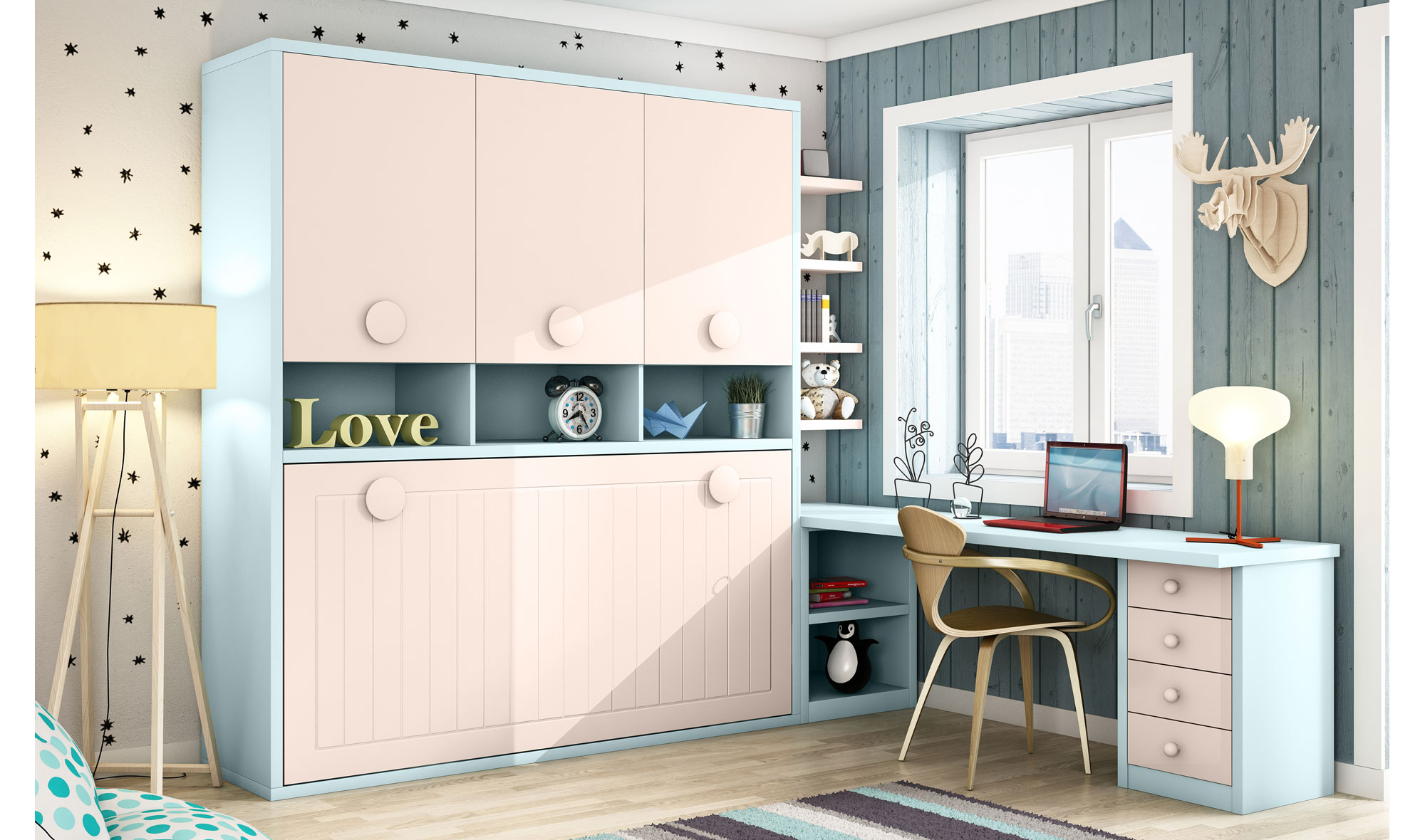 Dormitorio infantil Valvino