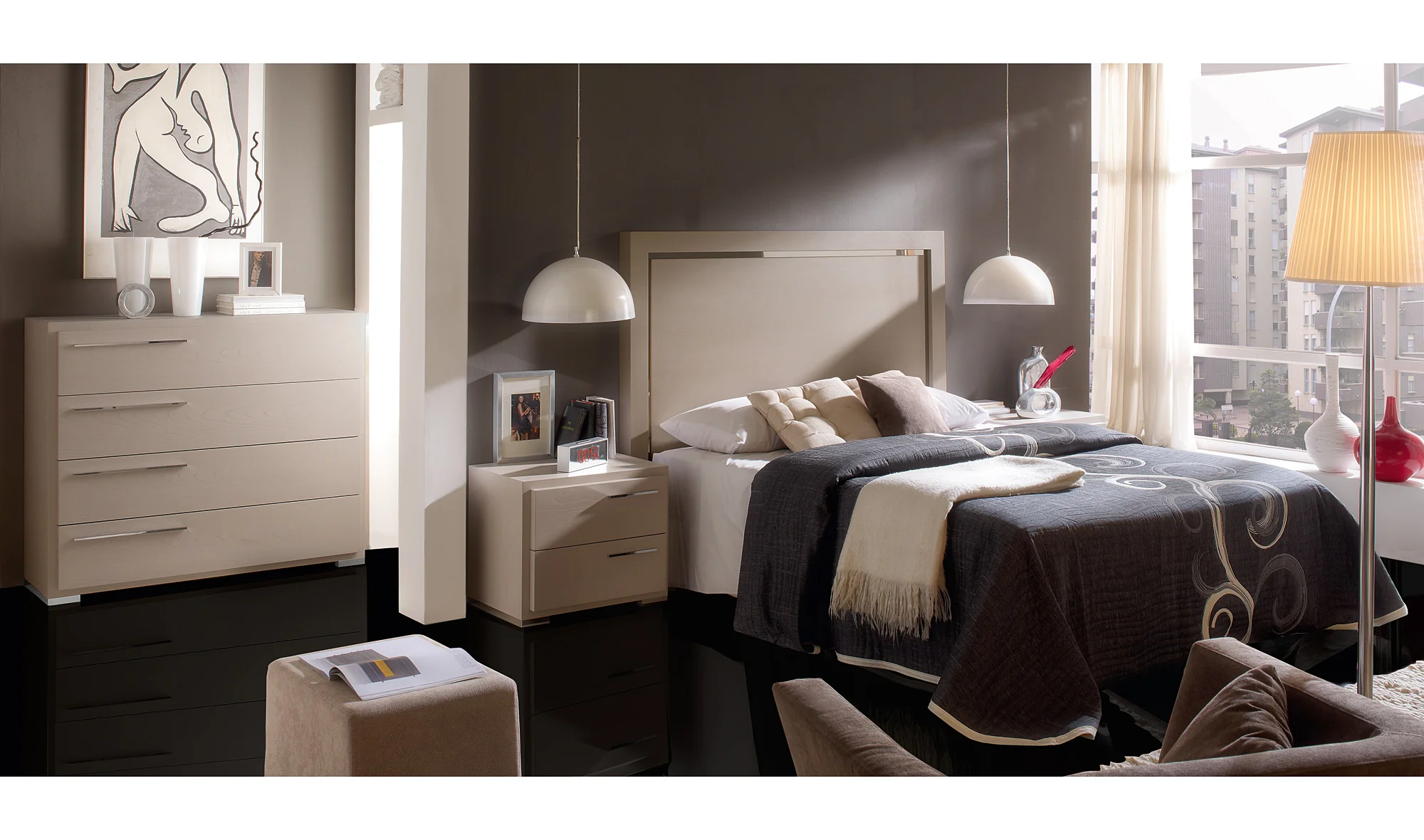 Dormitorio moderno Rovinda