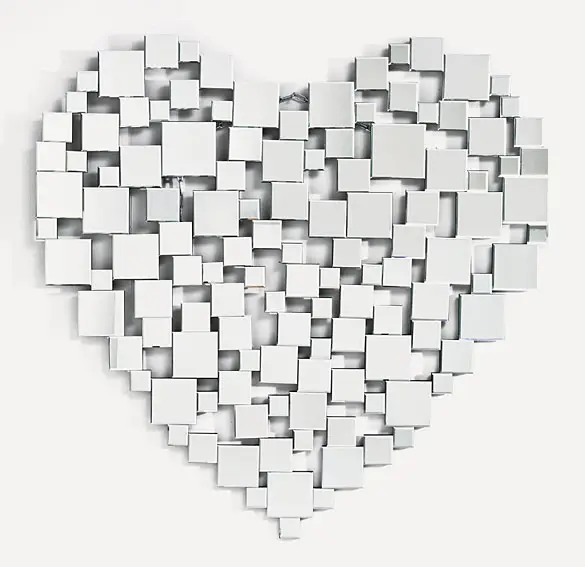 Espejo Vintage Corazón