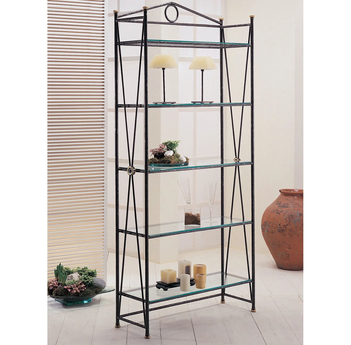 Estantería de forja Quios