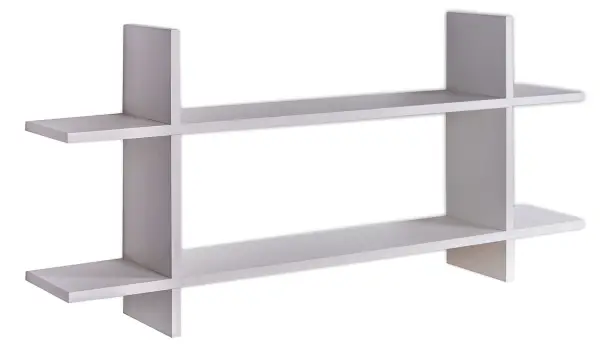Estanteria de madera 2 estantes