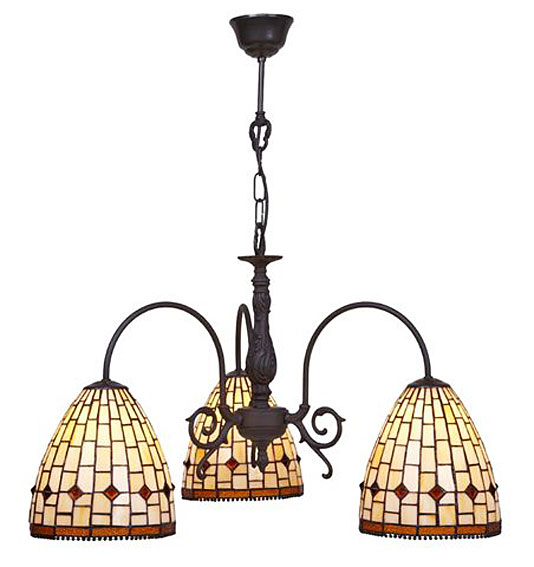 Lampara 3 luces Art