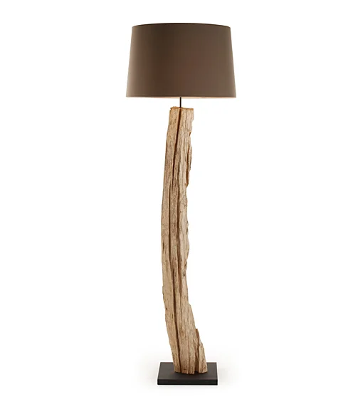 Lampara de Pie Marron Lyra