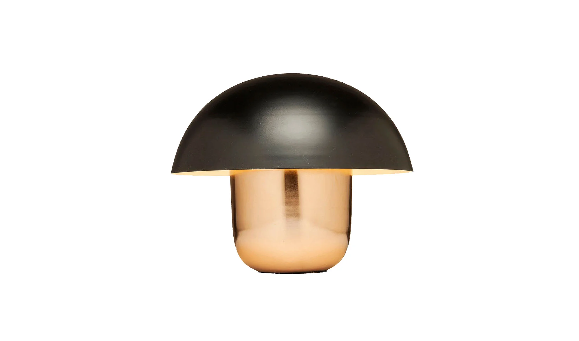 Lámpara de mesa Mushroom cobre-Black