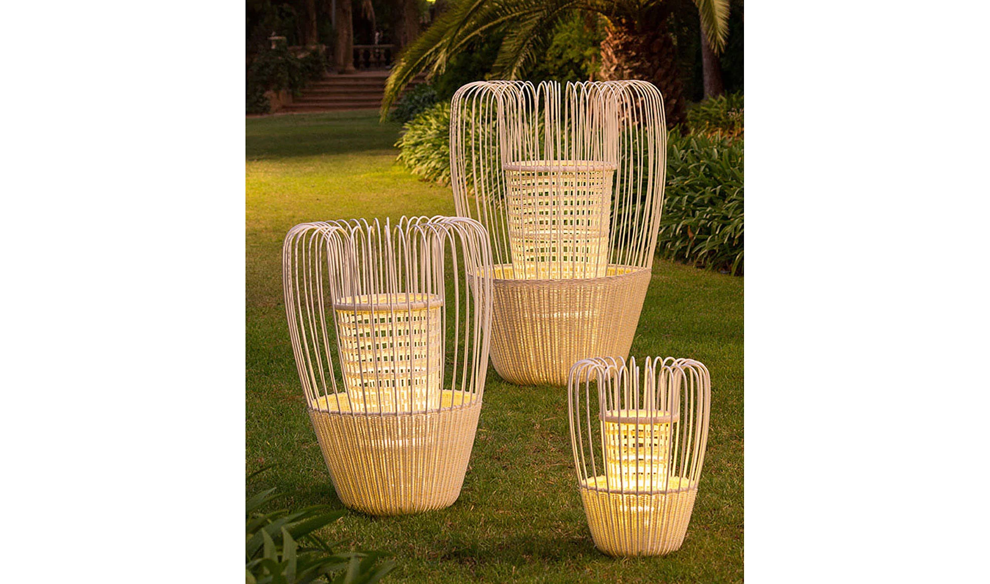 Lampara jardinera Globet