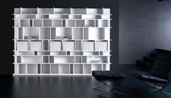 Librería 3 módulos Caty lacada
