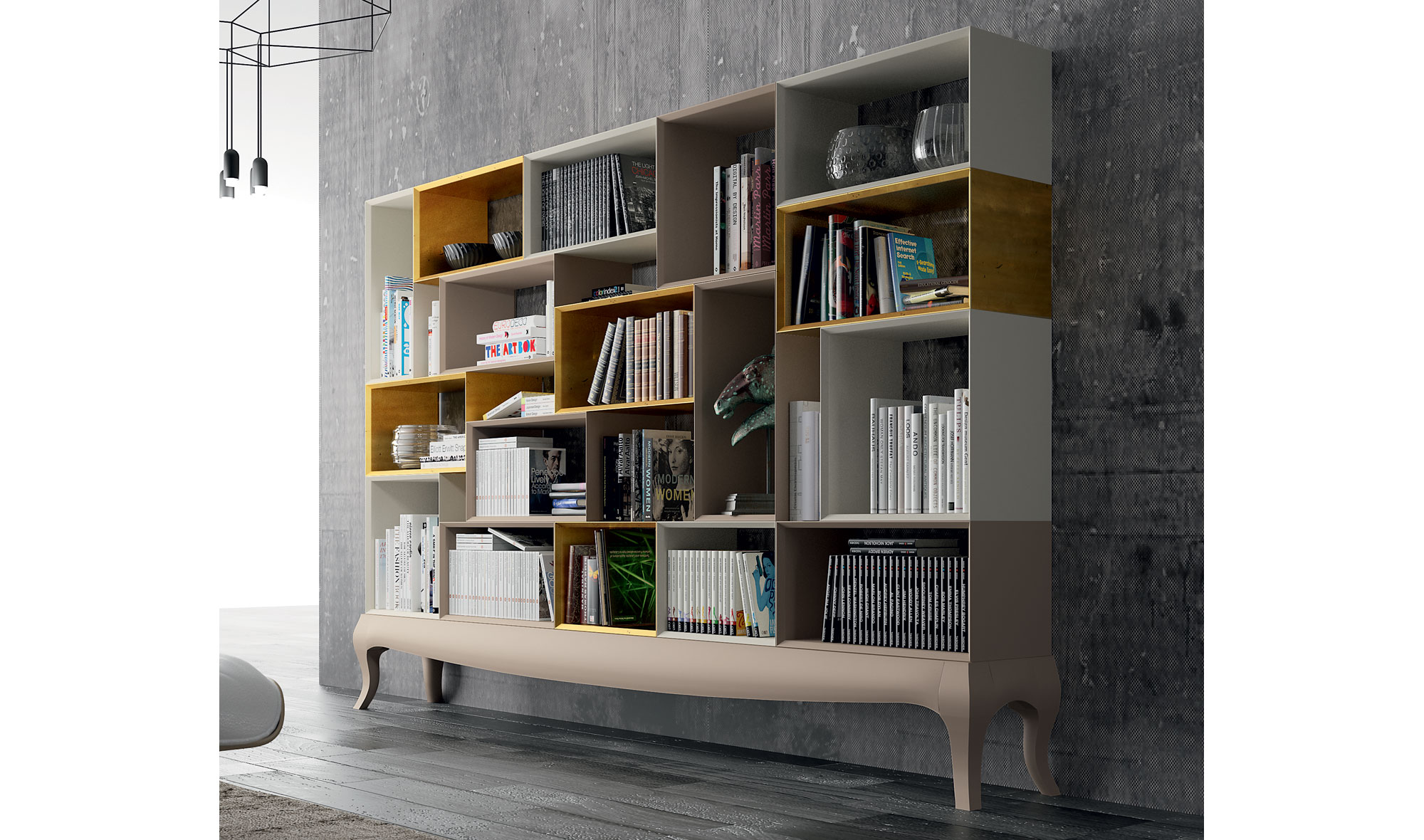 Librería moderna Kubus en Portobellostreet.es