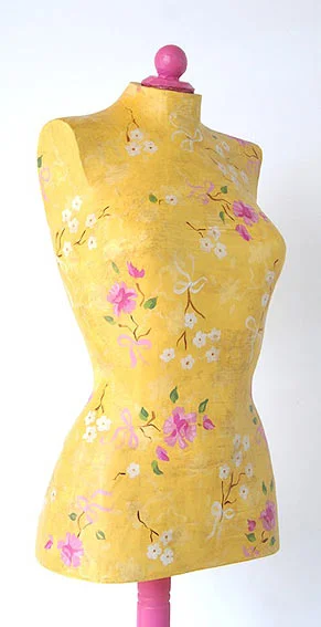 Maniquí Flores Vintage