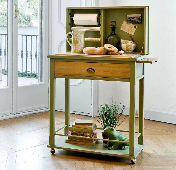 Mesa Auxiliar Verde Ross