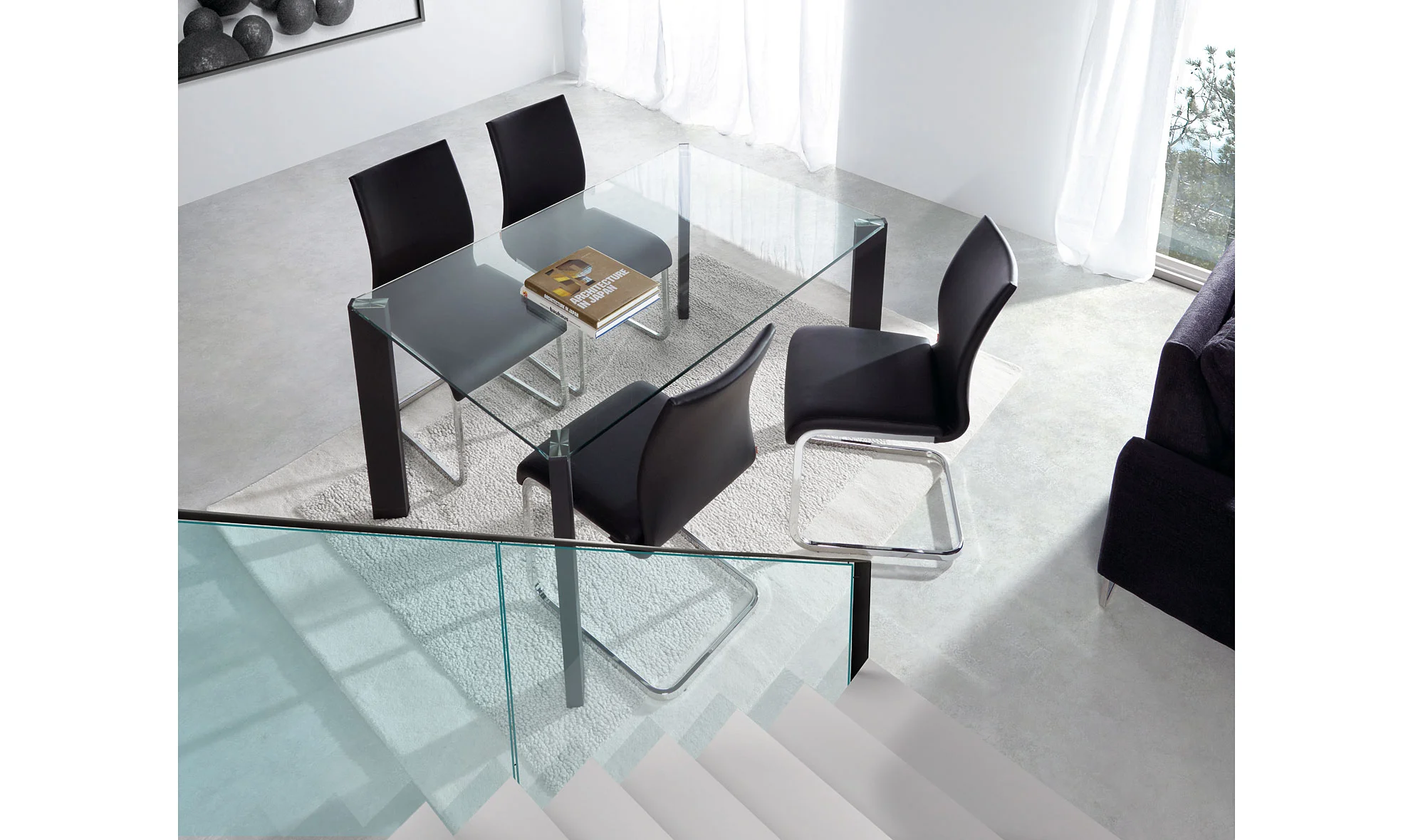 Mesa Sport cristal transparente