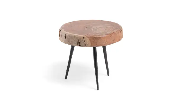 Mesa auxilar Baja acacia natural Rousy