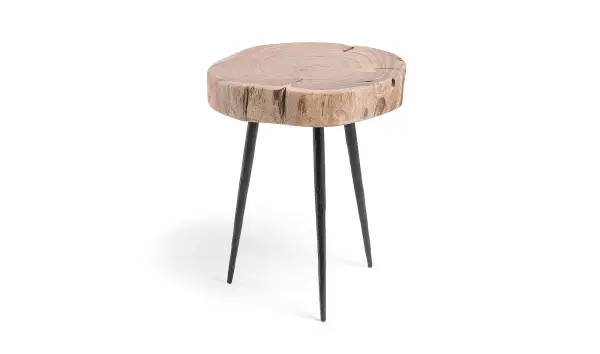 Mesa auxilar media acacia natural Rousy