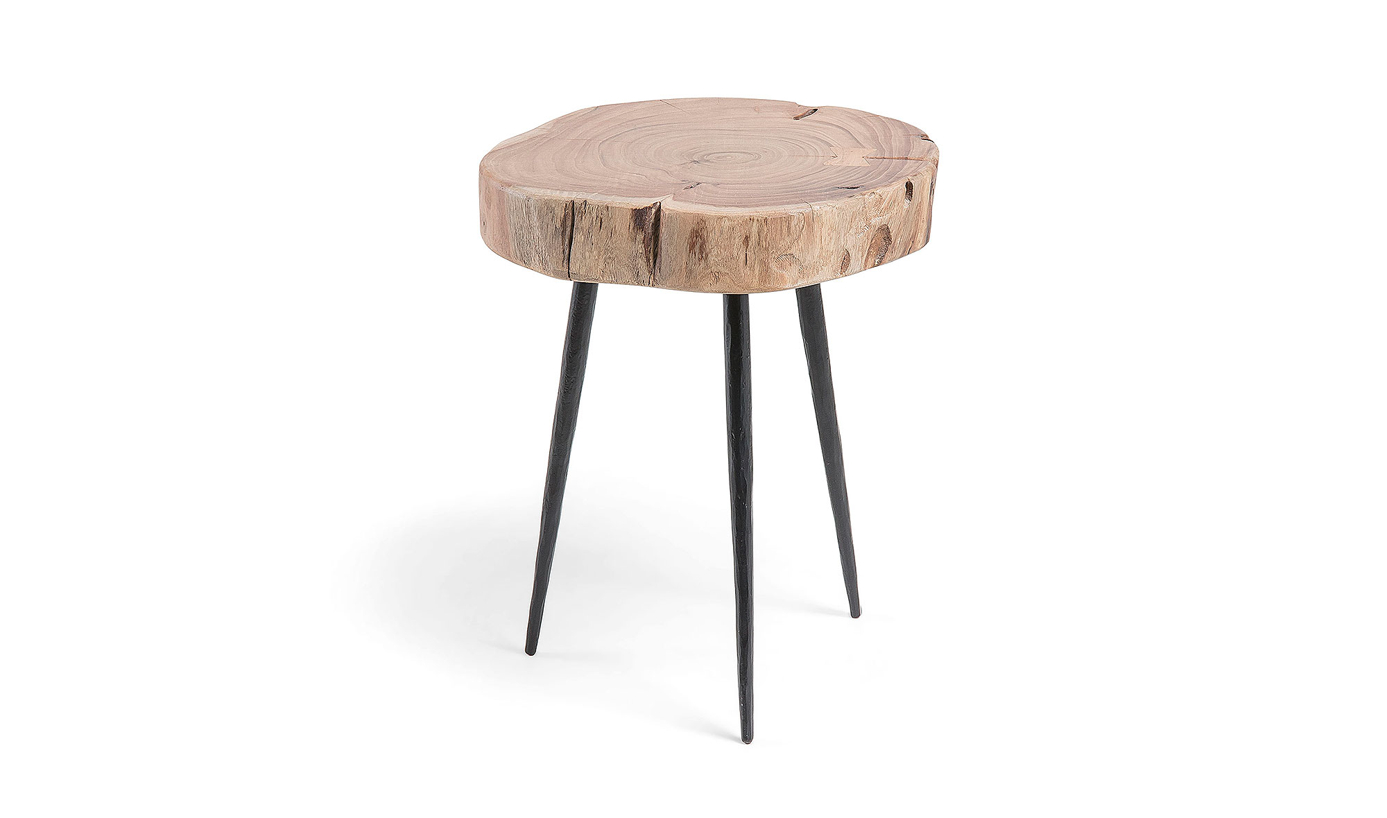 Mesa auxilar media acacia natural Rousy