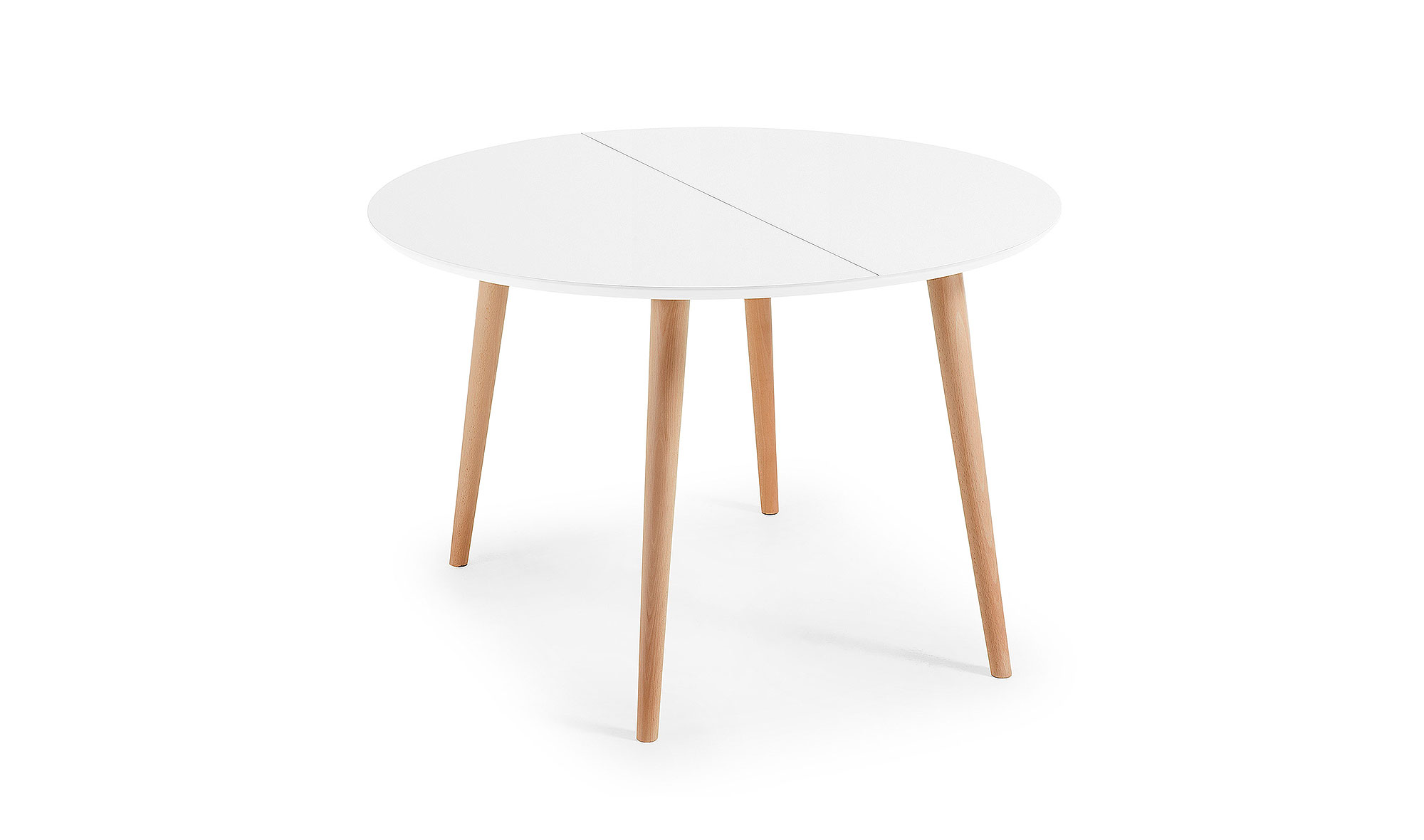 Mesa comedor nórdica Oqui extensible