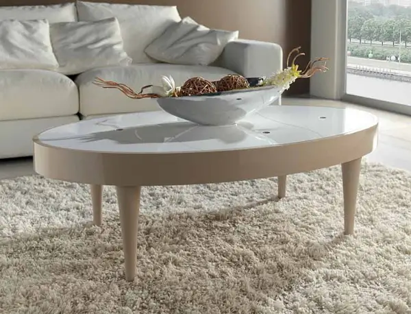 Mesa de Centro Ovalada Nassau