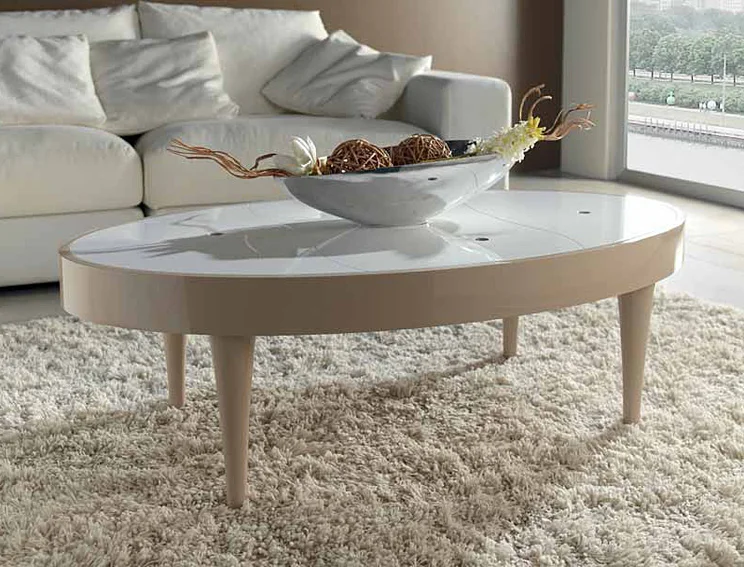 Mesa de Centro Ovalada Nassau