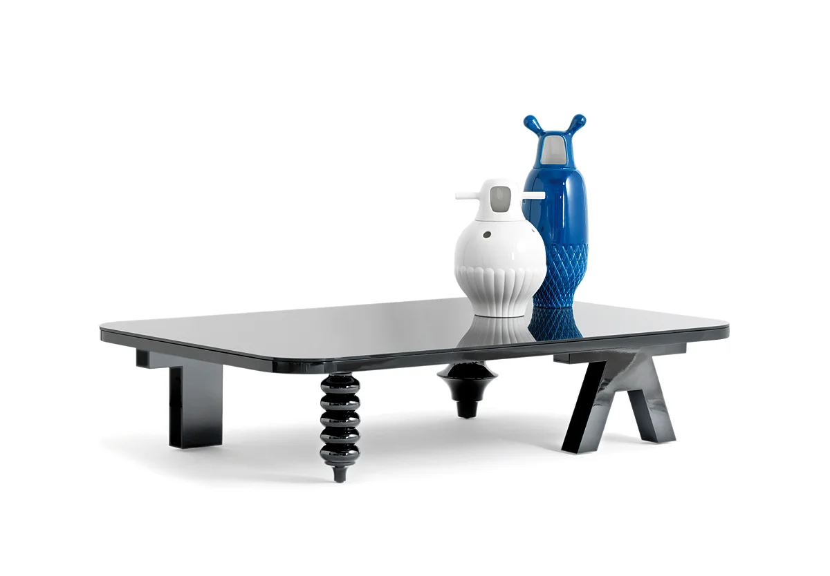 Mesa de Centro Rectangular Moderna Multileg