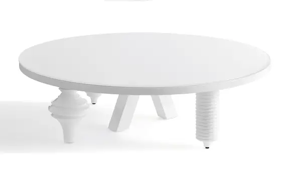 Mesa de Centro Redonda Moderna Multileg