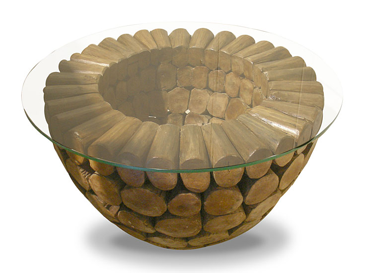 Mesa de Centro Rustica Bol