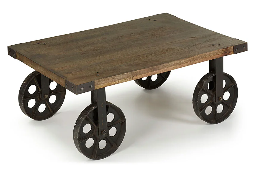Mesa de Centro con Ruedas Michigan