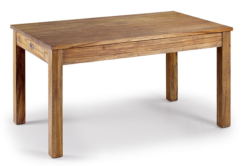 Mesa Comedor 2 Cajones Colonial Merapi De Lujo En Portobellodeluxe