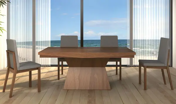 Mesa de Comedor extensible Moderna Alicia