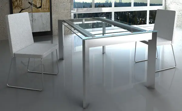 Mesa de Comedor extensible Moderna Marina