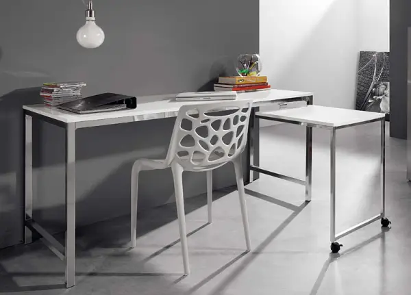 Mesa de Escritorio Blanca Malmo
