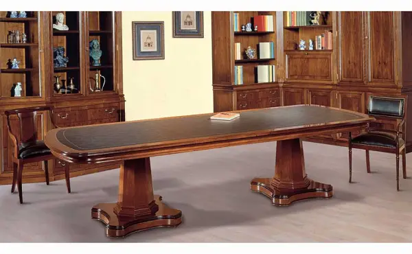Mesa de Juntas Doble Pedestal