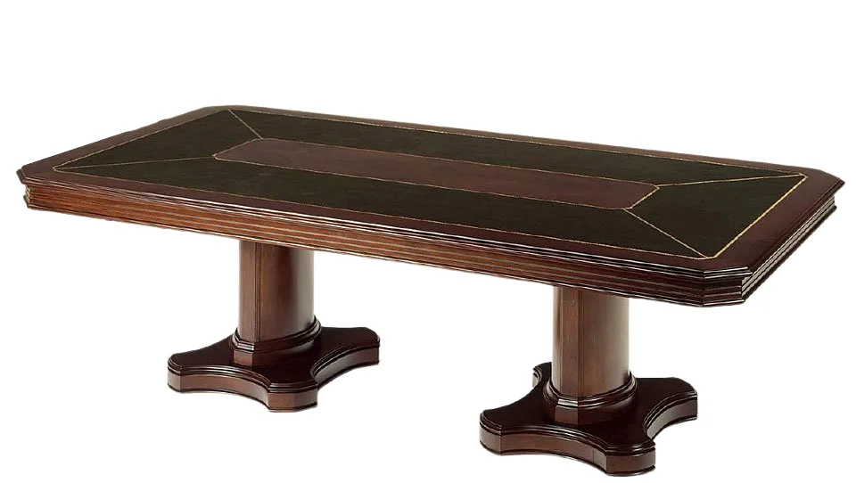 Mesa de Juntas Doble Pedestal con Isla
