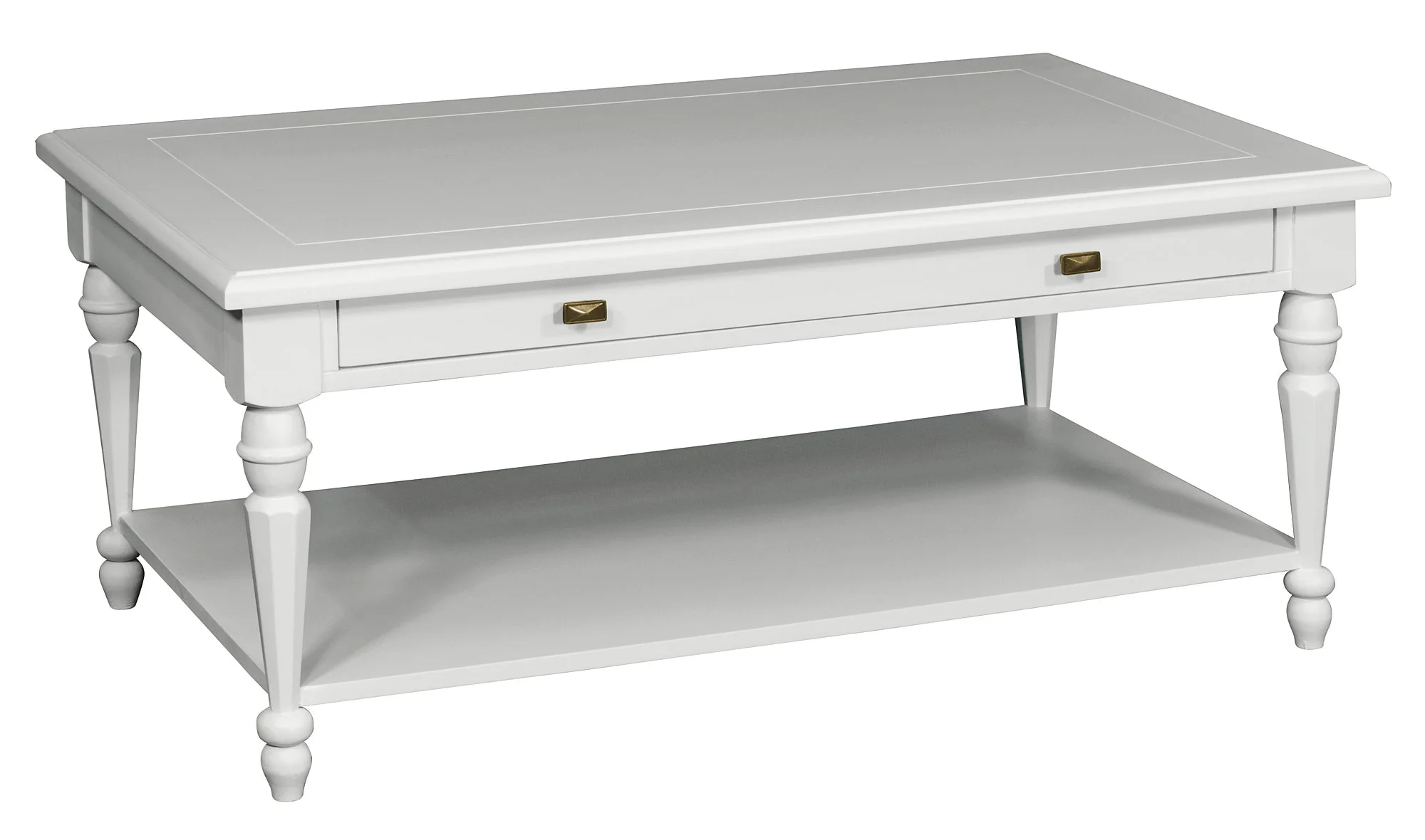 Mesa de centro 2 cajones vintage Beri