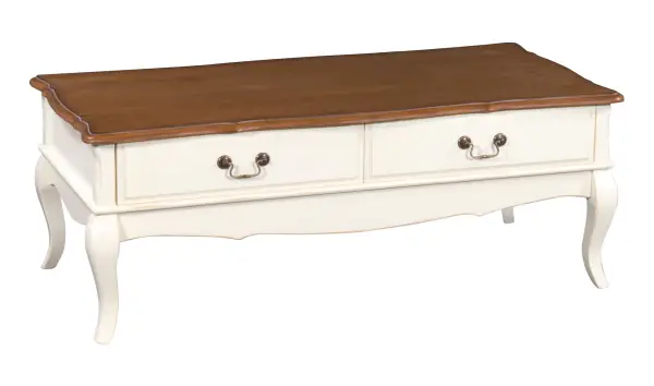 Mesa de centro 2 cajones vintage Julienme