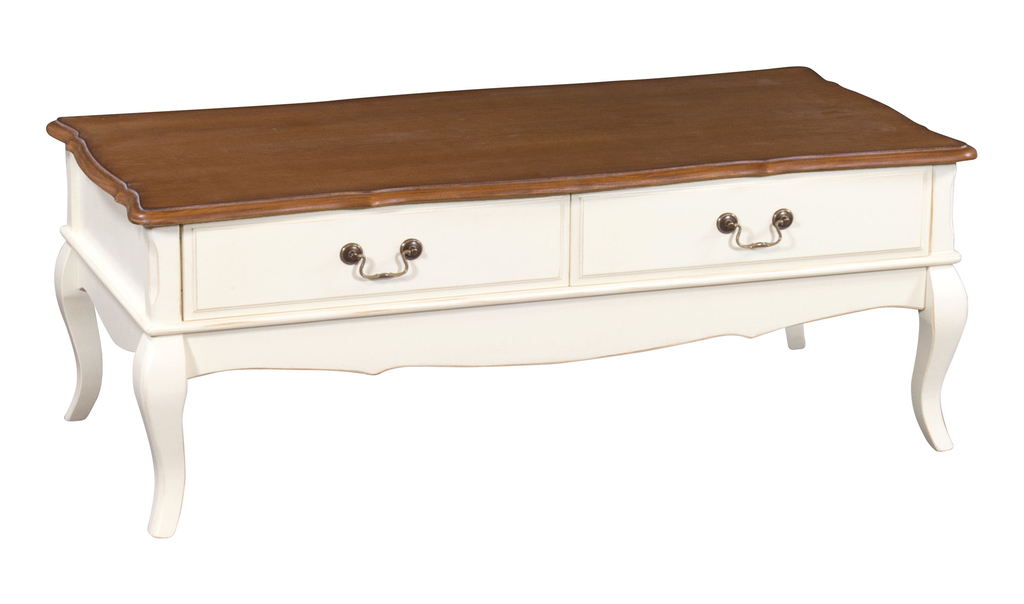 Mesa de centro 2 cajones vintage Julienme